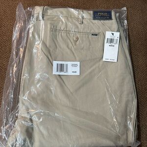 New In Original Packaging Polo Ralph Lauren Stretch Straight Fit Khaki Pants